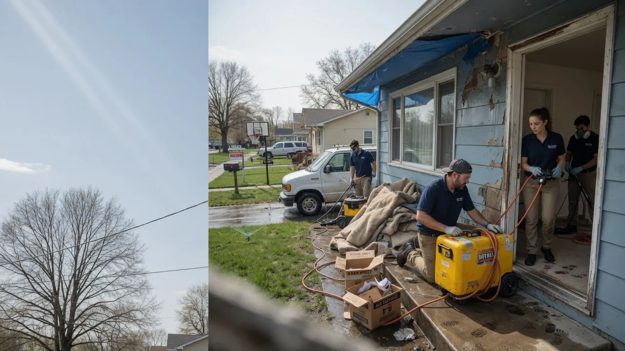 Basement Flood Cleanup in Ramsay, MI near me